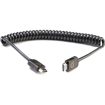 Atomos AtomFLEX Coiled HDMI Cable (16 to 32") - Best Available Image