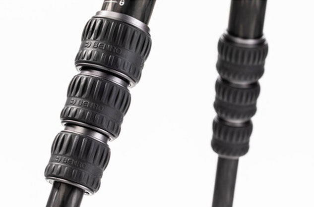 1016452_B.jpg - Benro Rhino Carbon Fiber Two Series Travel Tripod with VX25 Head - Image 2