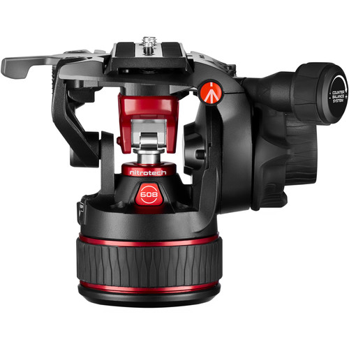 1018302_E.jpg - Manfrotto Nitrotech 608 Video Head and Carbon Twin MS Tripod - Thumbnail 5