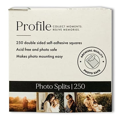 PROFILE PHOTO SPLITS PACK OF 250