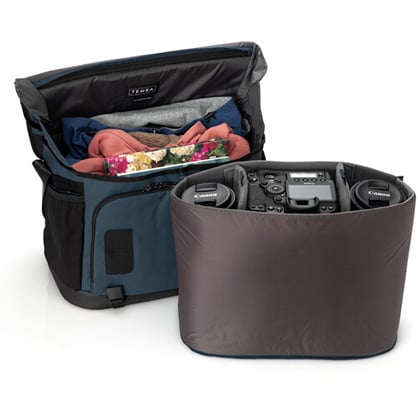 1018962_B.jpg - Tenba DNA 16 Pro Camera Messenger Bag (Blue) - Thumbnail 2
