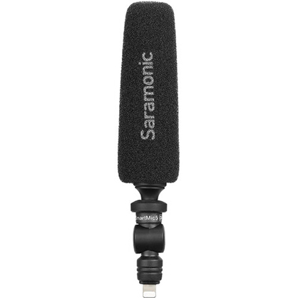 1019112_B.jpg - Saramonic SmartMic5 Di Mini Shotgun Microphone for Lightning iOS