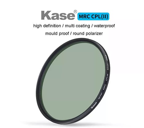 KASE CPL II Polarising Filter 43mm