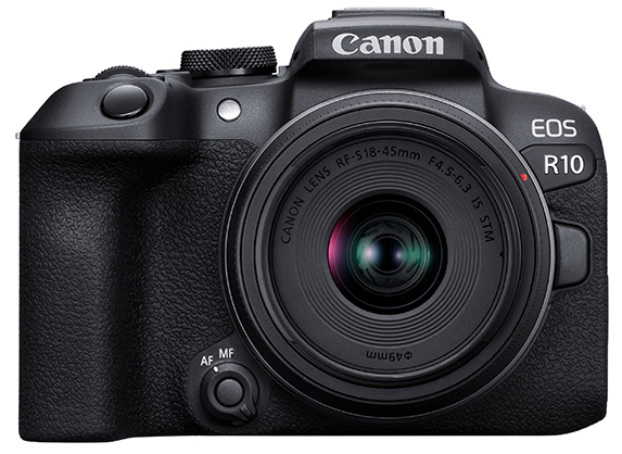 Canon R10 with RF-S 18-45mm Kit