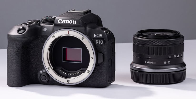 KIT SUBMARINO. CANON R10 MAS LENTE 18-45MM MAS HOUSING Y DOM