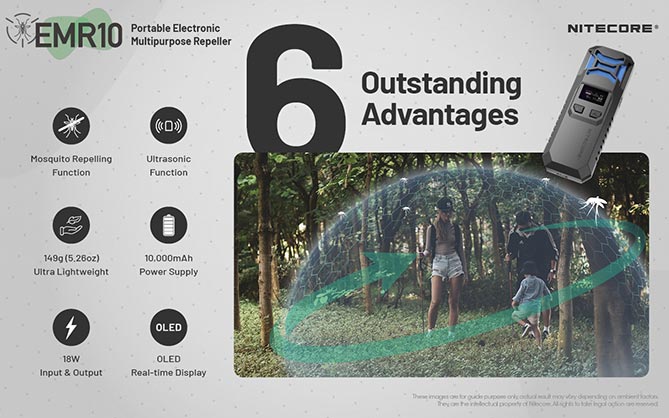 1020012_A.jpg - Nitecore EMR10 Portable Electronic Power Bank and Multipurpose Mosquito Repeller - Image 1