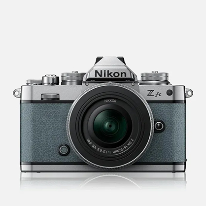 Best image for Nikon Z fc Chalk blue NIKKOR Z DX 16-50mm