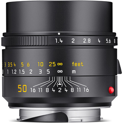 Best image for Leica Summilux-M 50mm f/1.4 ASPH. Lens (Leica M, Black, 2023 Version)