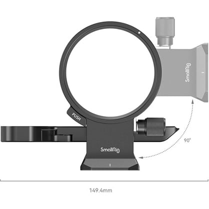 1021132_B.jpg - SmallRig Rotatable Horizontal-to-Vertical Mount Plate Kit for Sony a7R IV, a7R V - Image 2