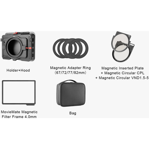 1021432_B.jpg - Kase MovieMate Magnetic Matte Box Variable 1.5-5 ND Kit - Image 2