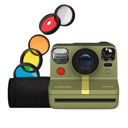 Best image for Polaroid Now+ Generation 2 i-Type Instant Camera + 5 lens filters Forest Green