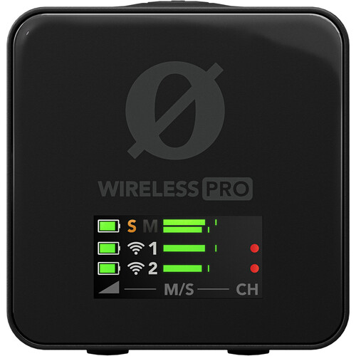 1021632_B.jpg - RODE Wireless PRO 2-Person Wireless Microphone System/Recorder with Lavalier Mic