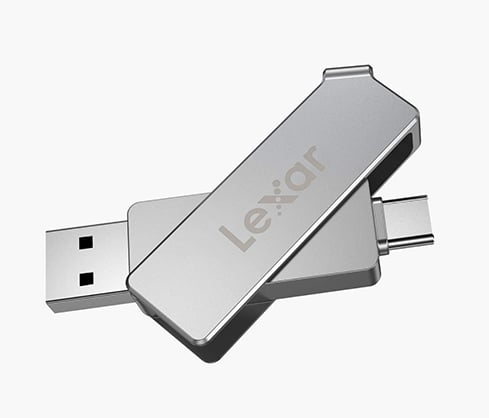 1021752_B.jpg - Lexar 32GB JumpDrive D30c USB 3.1 Dual Type-C and Type-A - Image 2
