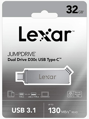 1021752_D.jpg - Lexar 32GB JumpDrive D30c USB 3.1 Dual Type-C and Type-A - Image 4