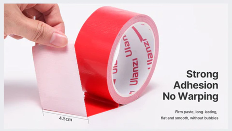 1021902_B.jpg - Ulanzi Gaffer Tape  - cloth  Black 4.5cm x 10m - Image 2