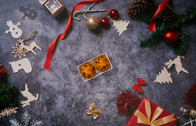 1022102_A.jpg - Krane 57x87cm 2 sides Backdrop XMAS - Image 1