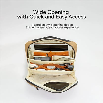 1022372_A.jpg - VSGO V-BG011 Storage Pouch in Desert Yellow - Image 1