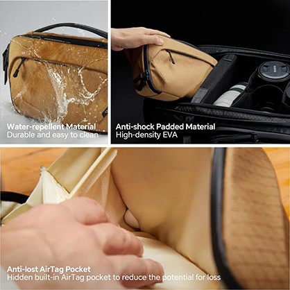 1022372_B.jpg - VSGO V-BG011 Storage Pouch in Desert Yellow - Image 2