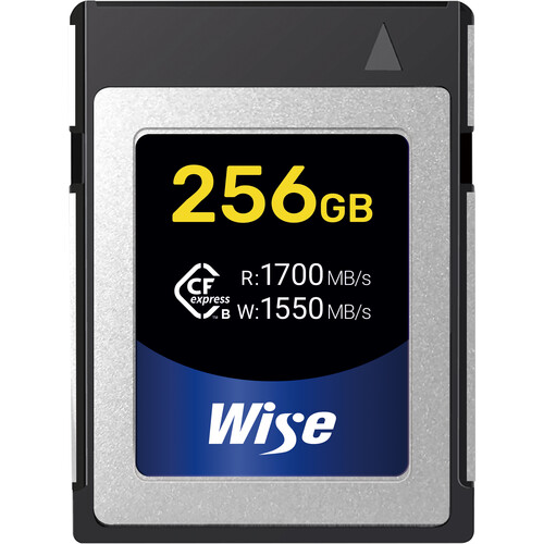 Wise 256GB CFX-B Series CFexpress Type B Memory Card