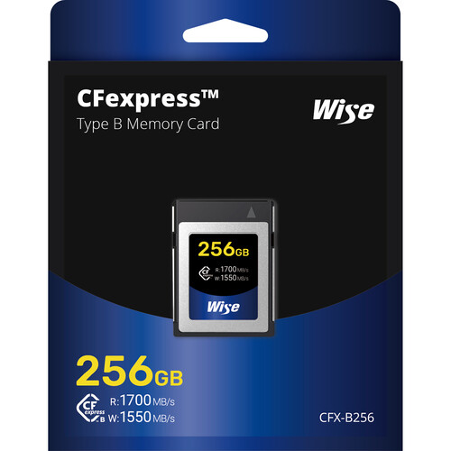 1022402_A.jpg - Wise 256GB CFX-B Series CFexpress Type B Memory Card