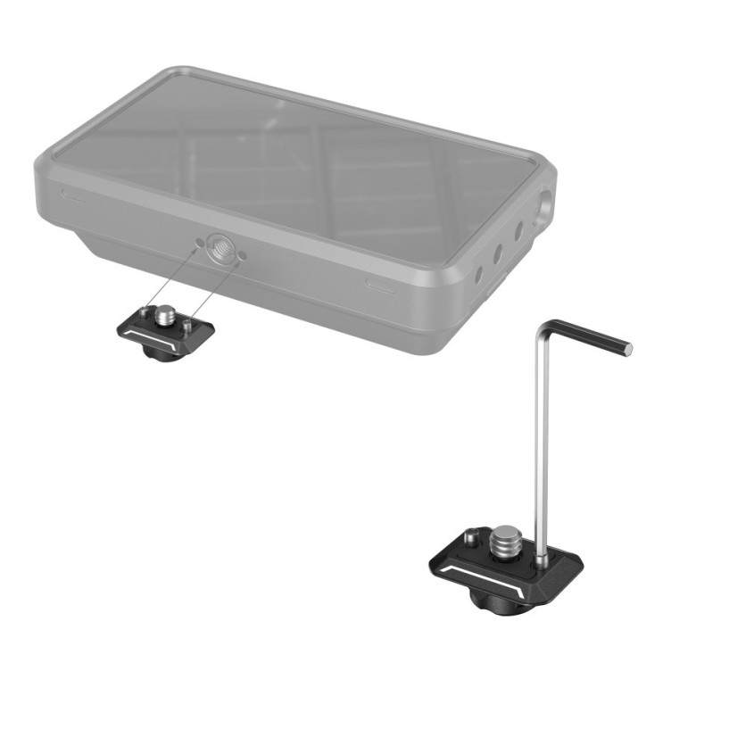 1022482_B.jpg - SmallRig Drop-In HawkLock Mini Universal Quick Release Plate 3730C - Image 2