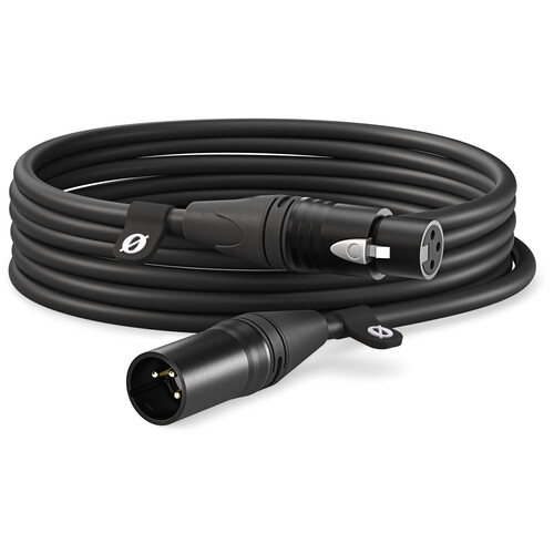 RODE XLR Male to XLR Female Cable (6m, Black) - Best Available Image