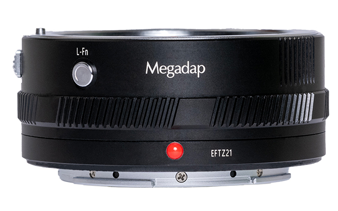 Megadap EFTZ21 Canon EF - Nikon Z Autofocus Adapter