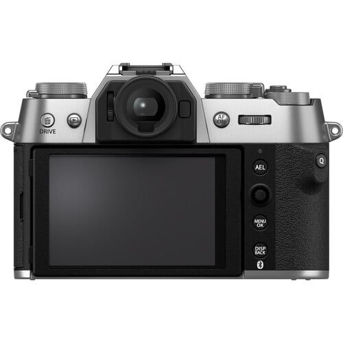 1022702_A.jpg - FUJIFILM X-T50 Mirrorless Camera with 15-45mm f/3.5-5.6 Lens (Silver) - Image 1