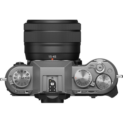 1022702_B.jpg - FUJIFILM X-T50 Mirrorless Camera with 15-45mm f/3.5-5.6 Lens (Silver)