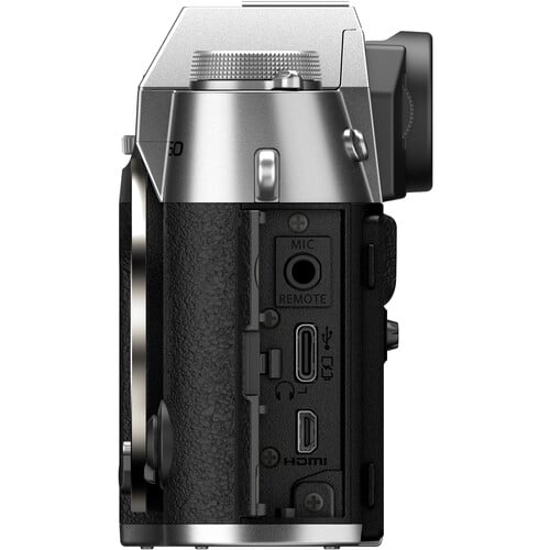 1022702_C.jpg - FUJIFILM X-T50 Mirrorless Camera with 15-45mm f/3.5-5.6 Lens (Silver)