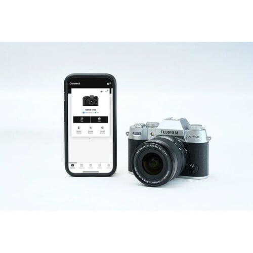 1022702_E.jpg - FUJIFILM X-T50 Mirrorless Camera with 15-45mm f/3.5-5.6 Lens (Silver)