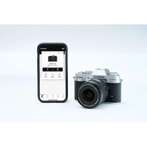 1022702_E.jpg - FUJIFILM X-T50 Mirrorless Camera with 15-45mm f/3.5-5.6 Lens (Silver) - Image 5