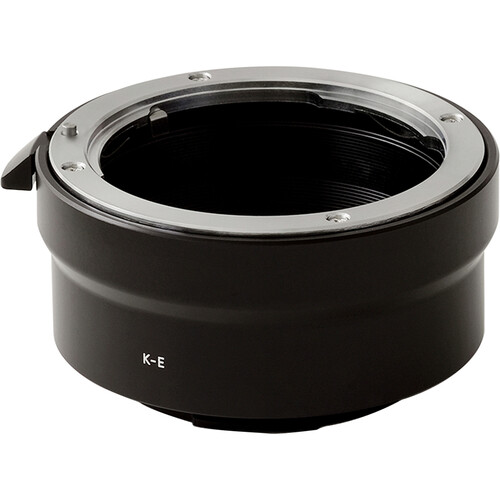 1022862_A.jpg - Urth Manual Lens Mount Adapter for Pentax K-Mount Lens to Sony E-Mount Camera Bo - Image 1