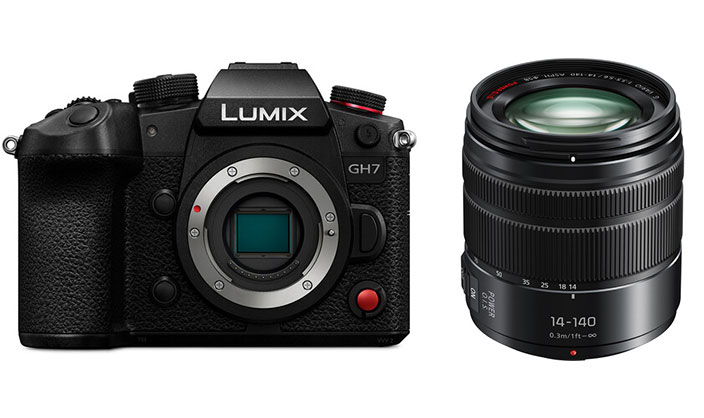 Panasonic Lumix GH7 Mirrorless Camera with 14-140mm II Lens - Best Available Image