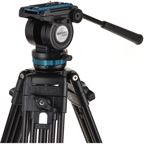 1023112_A.jpg - Benro KH25PC Video Head and Tripod Kit - Image 1