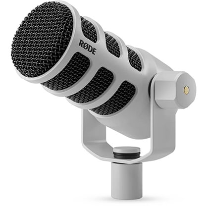 Best image for RODE PodMic Dynamic Podcasting Microphone (White)