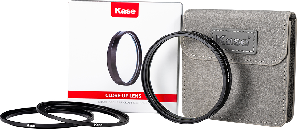 Kase Magnetic Close-Up Lens Kit 77mm (including 67-77mm + 72-77mm step up rings) - Best Available Image