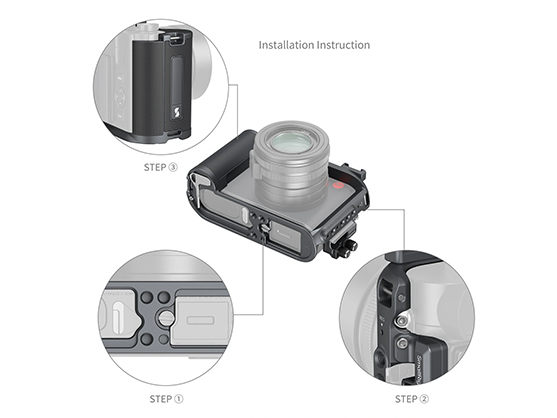 1023252_B.jpg - SmallRig Cage Kit for Leica Q3 4567 - Image 2