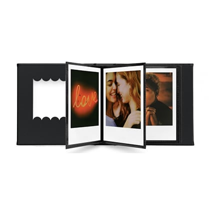 Polaroid Photo Album Scalloped Small - Black - Best Available Image