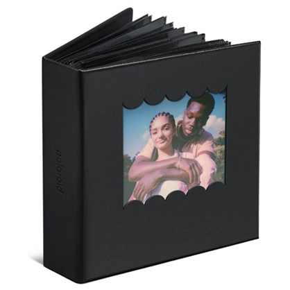1023292_A.jpg - Polaroid Photo Album Scalloped Small - Black - Image 1