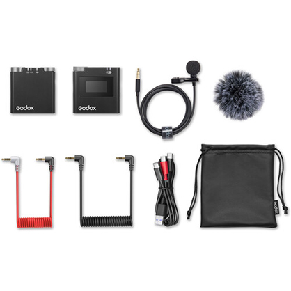 1023422_D.jpg - Godox Virso M1 Wireless Microphone System for Cameras and Smartphones (2.4 GHz) - Image 4