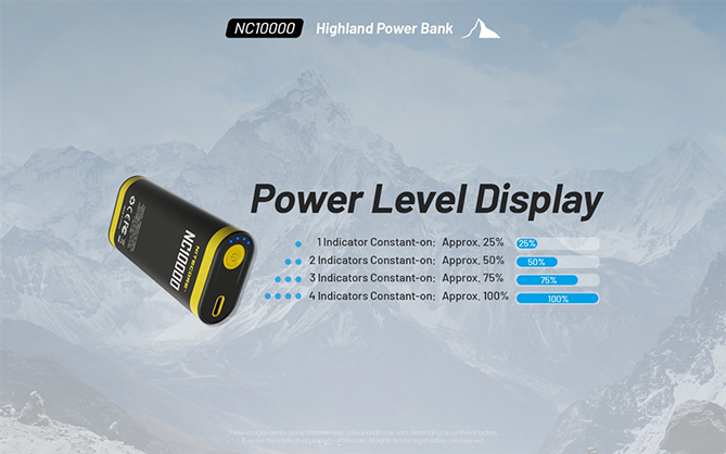 1023432_E.jpg - Nitecore NC10000 USB-C QC/PD 10000mAh Outdoor Compact Power Bank + Torch - Thumbnail 5