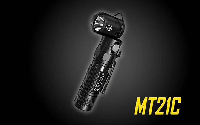 Nitecore MT21C 1000 Lumen Adjustable Right Angle Flashlight