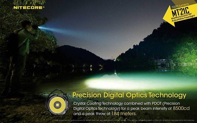 1023492_B.jpg - Nitecore MT21C 1000 Lumen Adjustable Right Angle Flashlight - Image 2