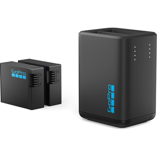 GoPro Dual-Battery Charger with Two Enduro Batteries for HERO13 Black - Best Available Image