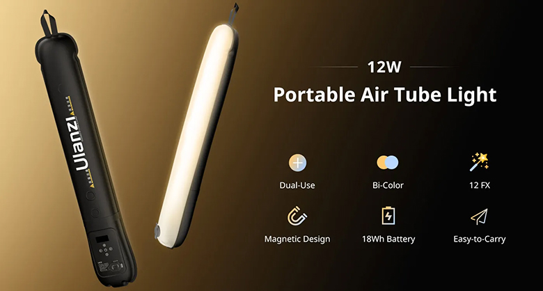 Ulanzi UA12 Portable Air Tube Light 12W - Best Available Image