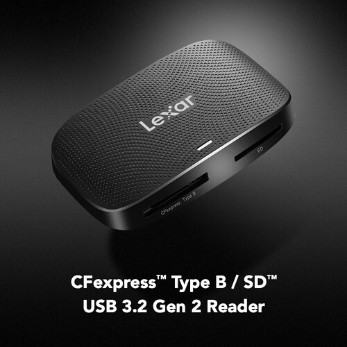 Lexar Professional CFexpress Type B/SD USB 3.2 Gen 2 Card Reader - Best Available Image