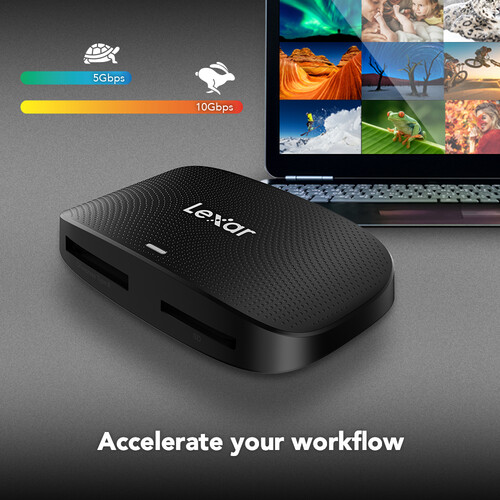 1023922_C.jpg - Lexar Professional CFexpress Type B/SD USB 3.2 Gen 2 Card Reader - Image 3