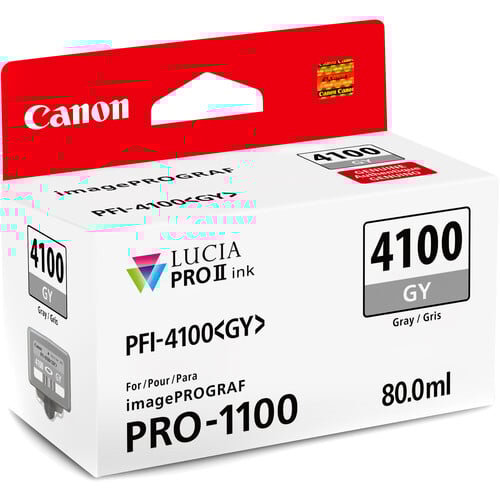 Best image for Canon PFI-4100 Grey Pigment Ink Tank (80mL)