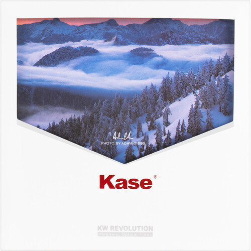 1024312_B.jpg - Kase Revolution Black and White Filter with Magnetic Adapter (Red, 77mm) - Image 2